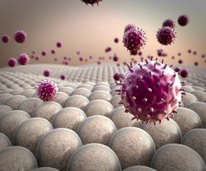 macrophage, cells, virus